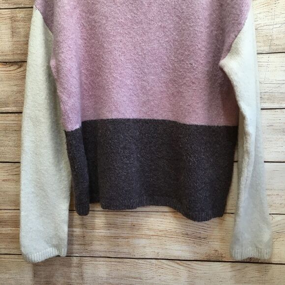 C & C CALIFORNIA COLOR BLOCK SWEATER IN WOOL BLEND - Picture 3 of 5